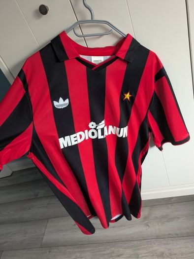 Retro AC Milan Home Kit 1990's - Maldini 3