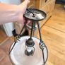 wrought iron light fixture Image 3