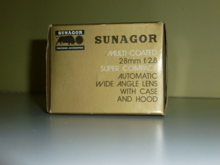 Sunagor 28mm/f:2.8  lens for Canon FD fit SLR