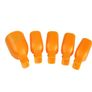 Plastic Toe Nail Soak Off Cap Clips Image 4