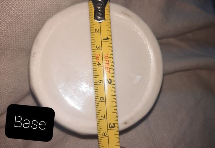 Belleek honey pot