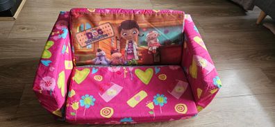 Disnet Doc McStuffin fold out sofa