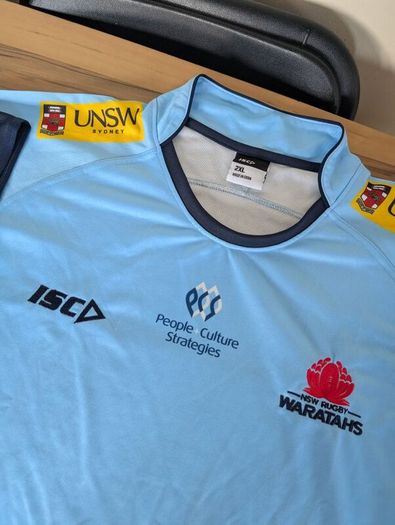 NSW Waratahs new South Wales Australia adult 2xl
