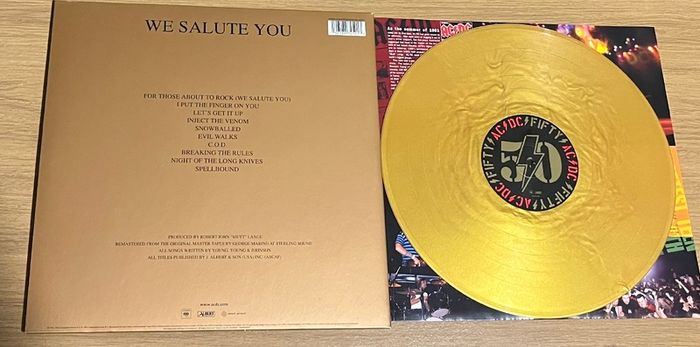 AC/DC For Those About to Rock Vinyl