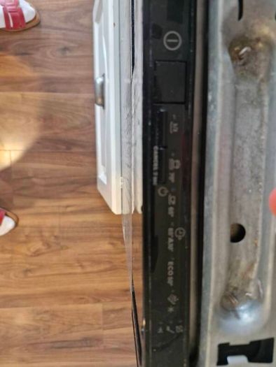 Zanussi integrated dishwasher