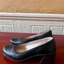 New Fab Fly London Black Court Shoes Size 40 Image 10