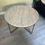 Coffee table marble and gold from EZliving Image 3