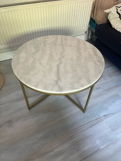 Coffee table marble and gold from EZliving