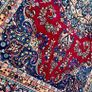 Stunning Persian Sabzevar Mashad Hand Knotted Rug Carpet Image 8