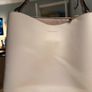 Cream Faux Leather Handbag | Gold Hardware | Work & Everyday Bag Image 4