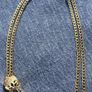 18k chain Cartier panther whit natural diamonds Image 3