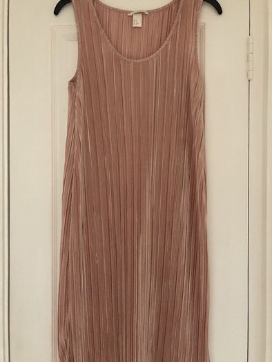 Champagne Sleeveless Dress H&M BNWT