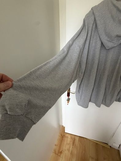 Nike full zip hoodie - grey - size XXL