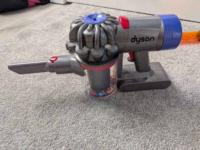 Toddler toy Dyson vacuum