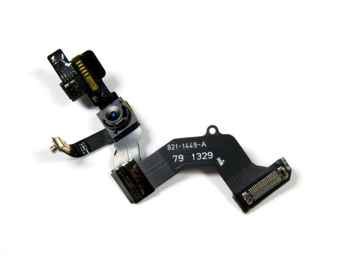 New Mic Power Proximity Sensor Flex Cable, Mic and Front Camera for iPhone 5 5G Black