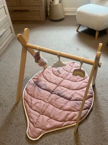Nuby Wooden Baby Gym & Floor Mat