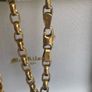 9ct vintage Gold Belcher  chain Image 2
