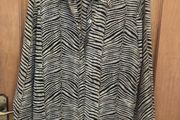 Tiger print blouse