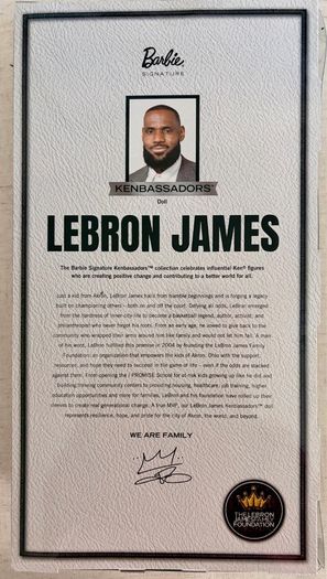 Barbie Signature LeBron James Kenbassadors Doll