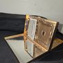 1950's Compact Lipstick Cigarette Blunt Mesh Handle Purse Image 10