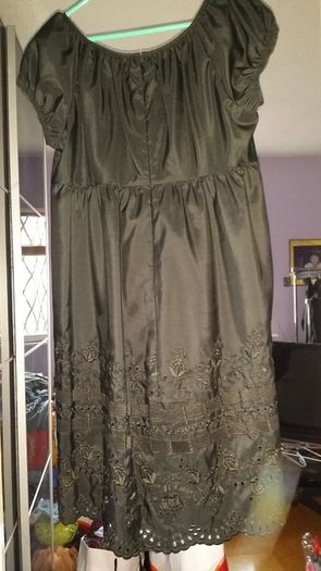 Black lady dress