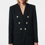 Zara Textured Blazer Image 8