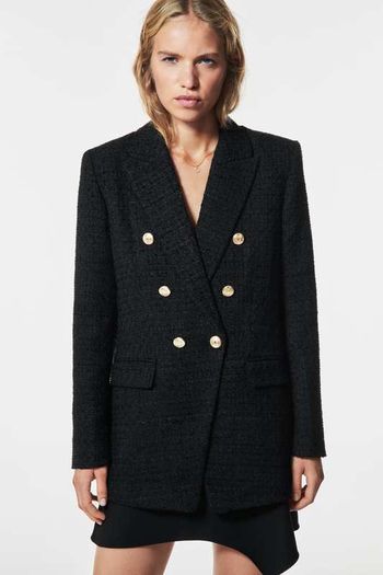Zara Textured Blazer
