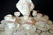 Royal Albert "Braemar" Coffee Set with Coffee Pot