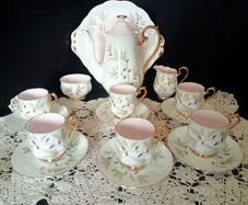 Royal Albert "Braemar" Coffee Set with Coffee Pot