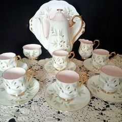 Royal Albert "Braemar" Coffee Set with Coffee Pot