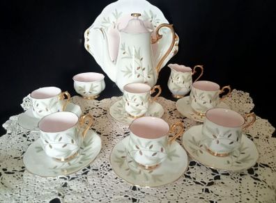 Royal Albert "Braemar" Coffee Set with Coffee Pot