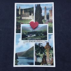 Ireland Postcard : Glendalough , Co. Wicklow , Multi-view - 1950s