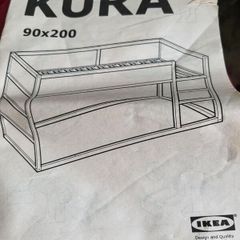 Ikea Kura bed Dismantled