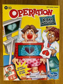 Hasbro Operation X-Ray Match Up