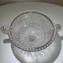 Vintage 1920s British (Thistle and Daisy) - Clear Glass Bowl Image 6