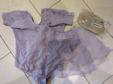 purple ballet clothes