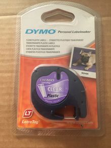 Dymo Personal Label maker. Clear plastic cartridge. New and sealed
