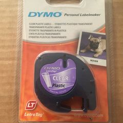 Dymo Personal Label maker. Clear plastic cartridge. New and sealed