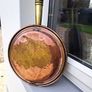 old copper  bed pan Image 3