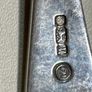 Pair 1910s Sheffield solid silver butter knife Image 4