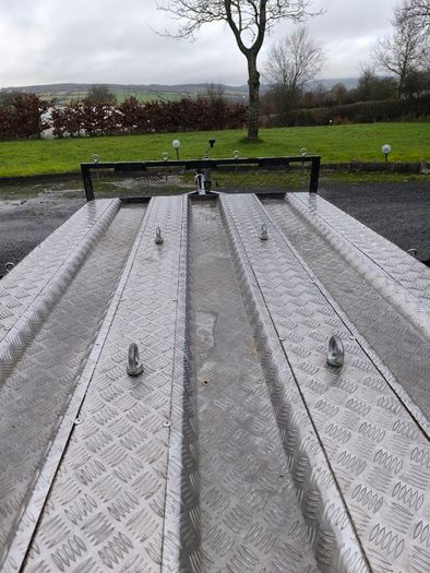 Triple motorbike trailer 1,100
