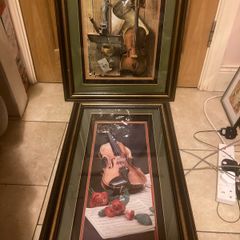 Decoupage framed free postage