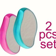 2pcs Physical Hair Removal Epilators Crystal Hair Eraser Safe Easy Cleaning Reusable Body Beauty Depilation Tool For Women And Men