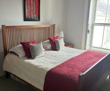 Bed by designer John Kelly.  cherrywood super king bed frame for sale in south Dublin.