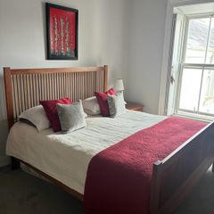 Bed by designer John Kelly.  cherrywood super king bed frame for sale in south Dublin.