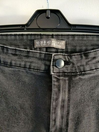 Grey denim jeans