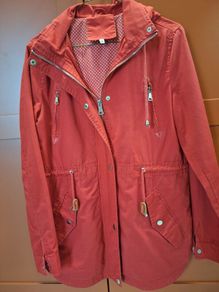 Red Waterproof Raincoat