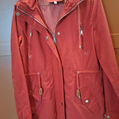 Red Waterproof Raincoat
