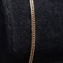 Vintage 18ct Gold Curb Bracelet 750 Hallmarked 18.5cm Image 3