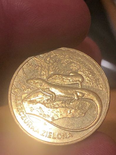 2 Zlote 2009 "Lacerta Viridis" Commemorative coin